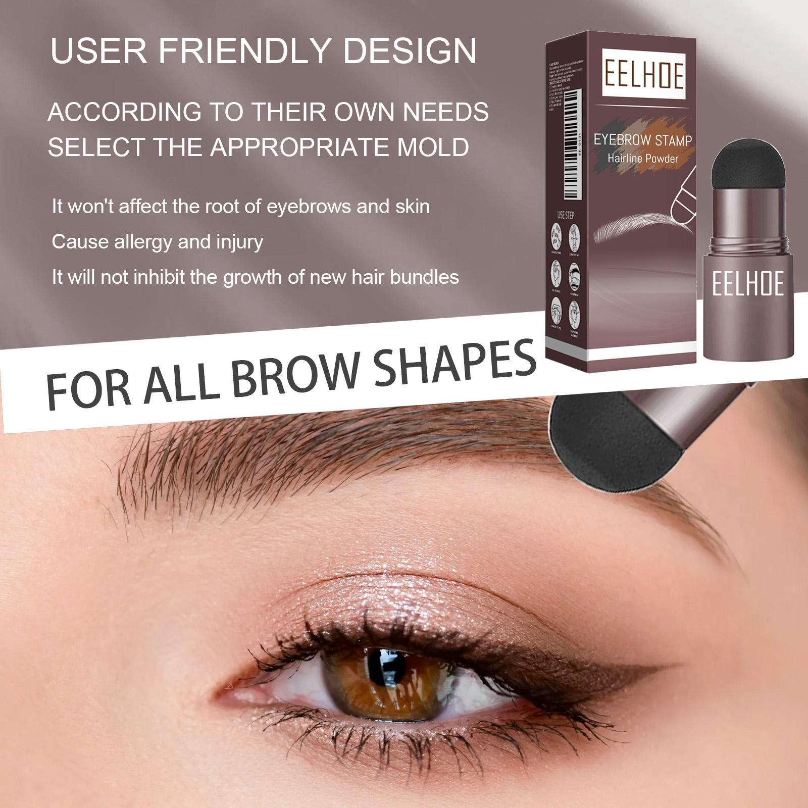 Eelhoe Eyebrow Stamp Shaping E - đánh giá và giá Plant Parent Kit